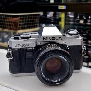 MINOLTA X-300 + MD 50MM F2 全正常
