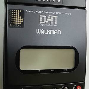 古懂SONY DAT WALKMAN TCD-D3 DIGITAL AUDIO TAPE-CORDER【壞機】