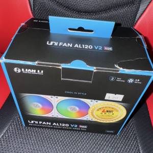 聯力 Lian Li AL120 v2 白色 三個裝
