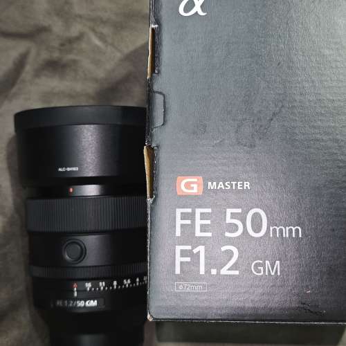 sony 50/1.2 GM FE 索尼 50mm 50 有盒冇單有罩有袋 98%以上新  鏡片通透冇花冇霉 ...