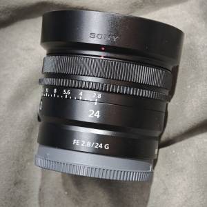 sony 24/2.8 G FE 索尼 24mm 24 冇盒冇單冇證有罩 送filter 鏡片通透冇花冇霉 功能...