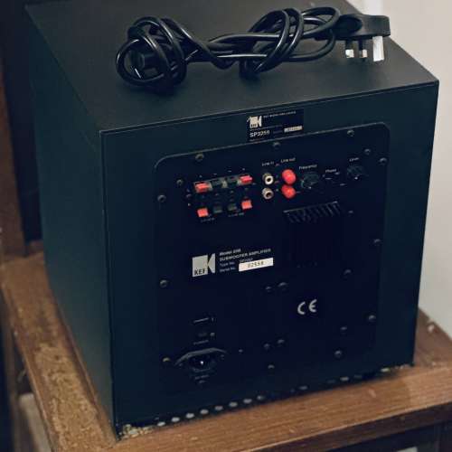 出售 KEF 20B SP3259 subwoofer ，100%正常，整體85%新，有意請pm我，謝謝