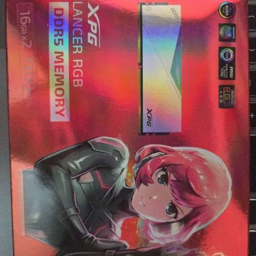 ADATA XPG Lancer RGB DDR5 White 32GB (16GB x 2) 7200MHz