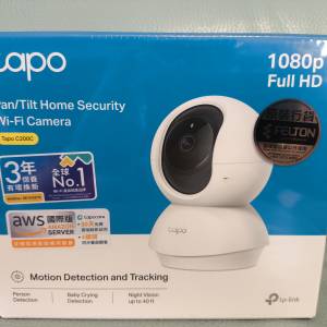 全新有保 TP-Link Tapo C200C Pan/Tilt Home Security Wi-Fi Camera 旋轉式家居安...