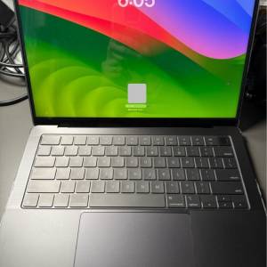 (Apple care到27年3月,電池使用次數22) MacBook Pro 14 M3 pro 512