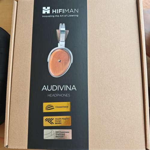 Hifiman Audivina 國行無單，只開盒試過機，極新