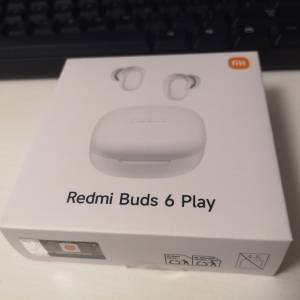 100% new Xiaomi Redmi Buds 6 play 藍牙耳機 全新未拆封