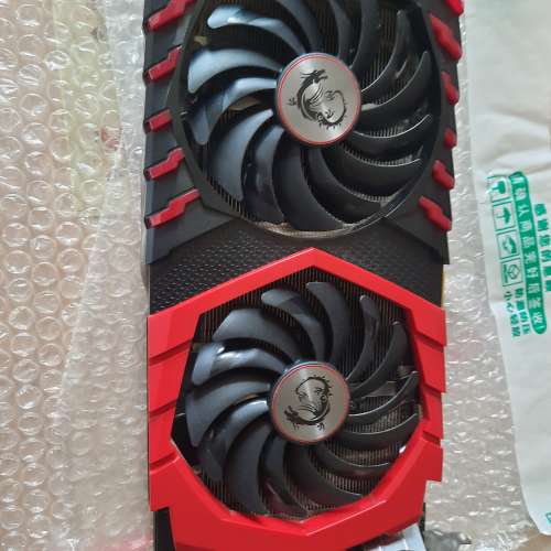 msi顯示卡GEFORCE GTX1060 GAMIMG VRX6G