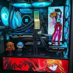 第 9代 Intel® Core™ i9處理器 台式水冷電競RGB 電腦主機，高配16G 記憶體，4G獨...