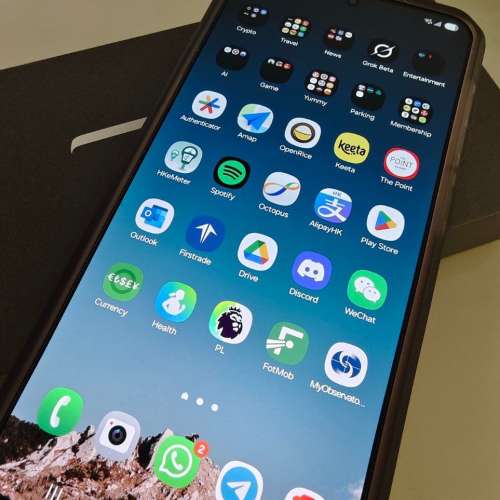 S25+ plus 256 GB 港行 保養至 26年3月 銀灰色