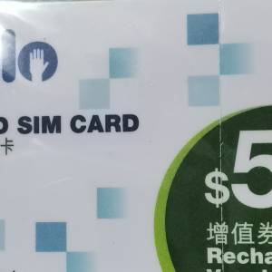 Hello咭增值券$50