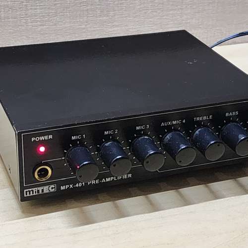 大埔only】咪pre ~ MiTEC MPX-401 PRE-AMPLIFIER ( microphone pre-amp for 咪高風/...