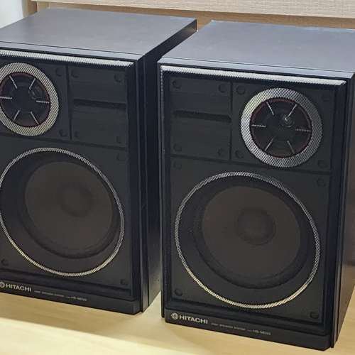 大埔only】古董 HITACHI 日立 HS-MD22 書架喇叭 2WAY SPEAKER SYSTEM (vintage spe...