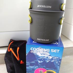 鋁合金露營鍋 1-2人露營煮食用具 camping cooking set