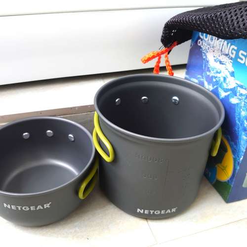 鋁合金露營鍋 1-2人露營煮食用具 camping cooking set