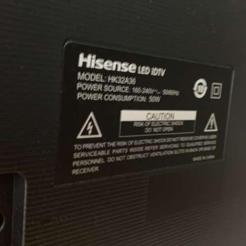 Hisense 海信 HK32A36 32吋 LED智能電視
