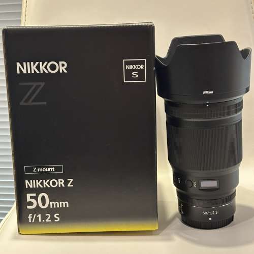 Nikon NIKKOR Z 50mm f/1.2 S 超新行價