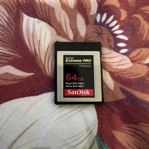 Sandisk Extreme Pro CFexpress Type B 64GB 記憶咭