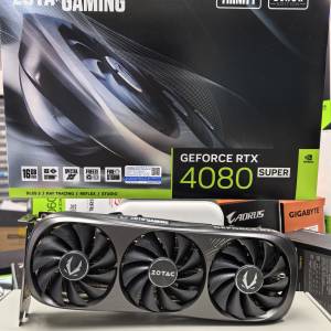 ZOTAC RTX 4080 Super Trinity OC 顯示卡 三日免費試玩 旺角門市交收 Trade in 509...