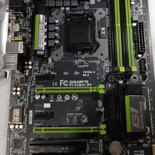 技嘉 B85 G1.Sniper B6 ATX 大版 Socket 1150