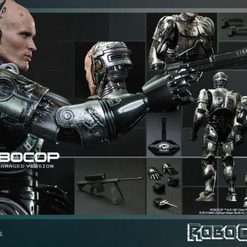 Hot Toys MMS 265 鐵甲威龍 Robocop (Battle Damaged Version) 1/6th Scale