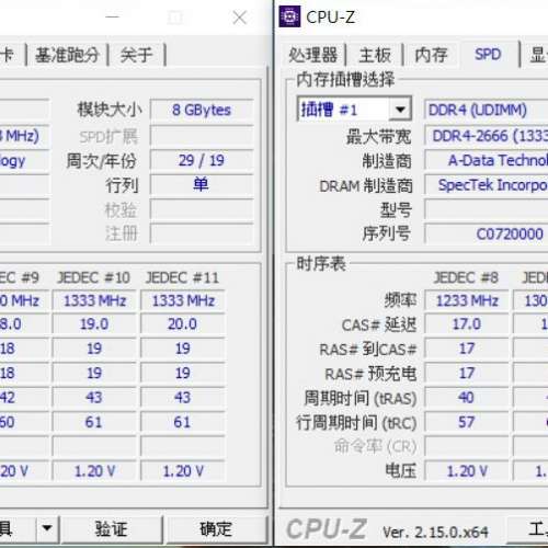 A-Data DDR4 2666 16GB (2x8GB) Desktop Ram
