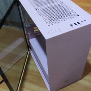 Antec NX550 電源 連 DarkFlash DLM22 PINK 強化玻璃側門 mATX 機箱 粉紅色