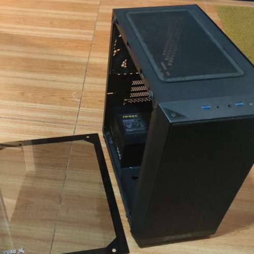 Antec NX550 電源 連 SilverStone PS15 Micro-ATX 機箱 - Black 黑色