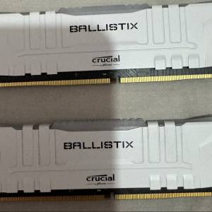 Crucial Ballistix 8GB DDR4 DRAM RGB Desktop Gaming Memory, 3200 MHz