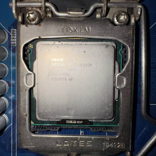 i3-2120 + Gigabyte GA-H61M-S2P底板