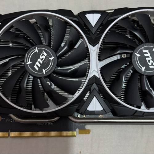 MSI GeForce GTX 1060 ARMOR 6G OC 顯示卡 GPU Nvidia
