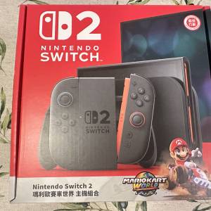 Nintendo Switch 2主機連都賽車套裝（留意內文）