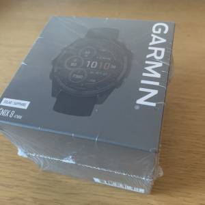 Garmin Fenix 8 - 47mm SOLAR Sapphire Premium Multisport GPS Smartwatch