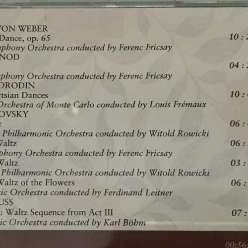 古典 CD INVITATION TO THE DANCE waltz sleeping beauty nutcracker swan lake 冇...