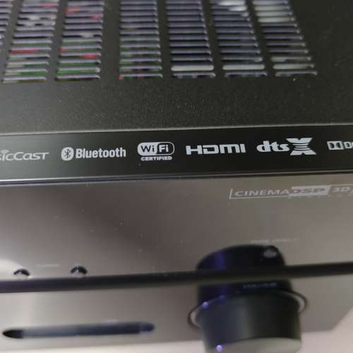 極新淨全景聲Yamaha AV 收音擴音機 RX-V681Dolby Atmos及DTS:X