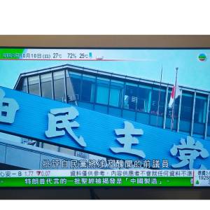 二手 4K LG 65寸大電視 型號 LG65 NANO76CPA 使用時間約 8000小時 not Panasonic S...