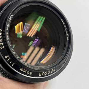 Nikon ai 50mm f/1.2 + B+W  filter