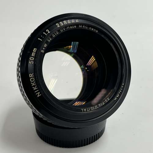 Nikon ai 50mm f/1.2 + B+W  filter