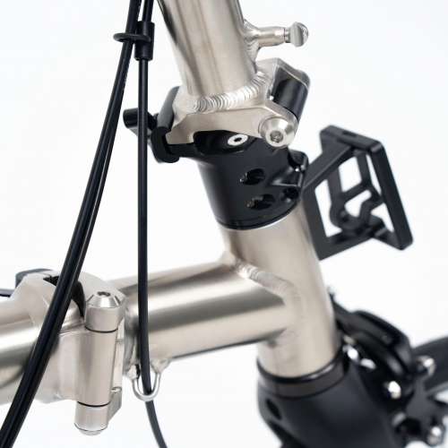 (最新顏色 鍍鎳版 車架組已接受預訂 ) 2025 ACEOFFIX C5 5速 黑色碳前叉鋁合金折叠...