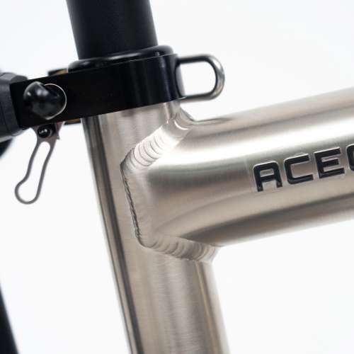 (最新顏色 鍍鎳版 車架組已接受預訂 ) 2025 ACEOFFIX C5 5速 黑色碳前叉鋁合金折叠...