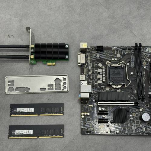 Lexar 32g 2666 + MSI B460M-A PRO 10代底板 送wifi card