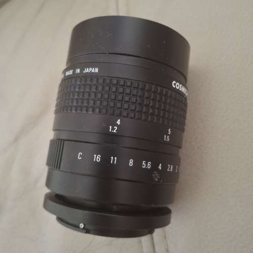 Cosmicar 75mm F1.4 電影鏡 旋散