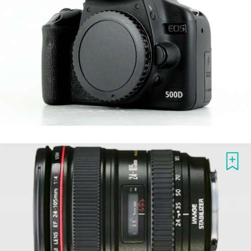 CANON EOS 500D + EF 24-105mm f/4L IS USM
