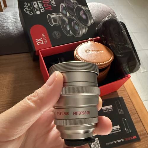 fotorgear手機長焦镜頭2X增倍镜