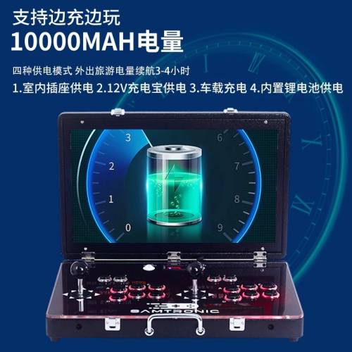 潘多拉月光寶盒摺疊式便攜雙打遊戲機