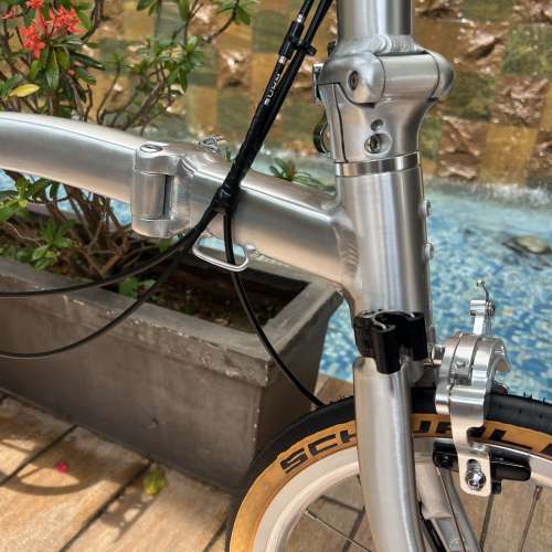 2025 鋁合金款 RUHM PRO C (PRO 1) 7速 C剎 碳纖維座管 16吋349 折叠車 送前後蛙燈叮...