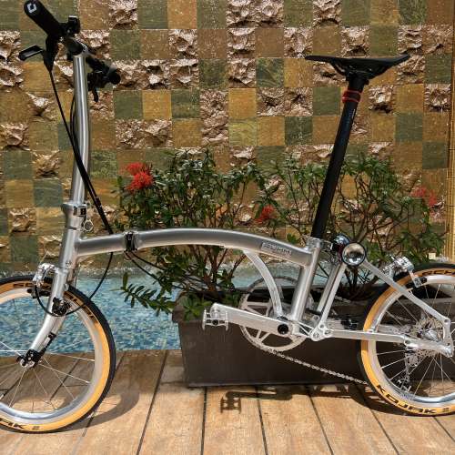 2025 鋁合金款 RUHM PRO C (PRO 1) 7速 C剎 碳纖維座管 16吋349 折叠車 送前後蛙燈叮...