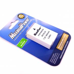 Maximal Power 800mAh Li-ion ENEL24 代用電池 Generic Battery for Nikon