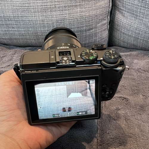 Canon M6 雙鏡 18-150 + 15-45 Kit Set + EVF-DC1 Viewfinder