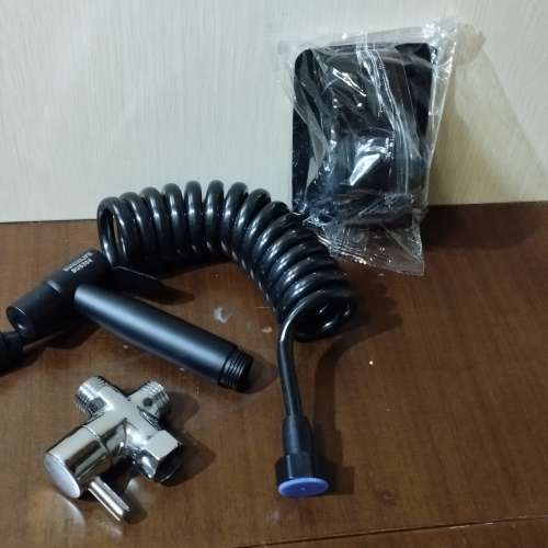 全新 小花洒 4分分水器 花洒座 伸縮管